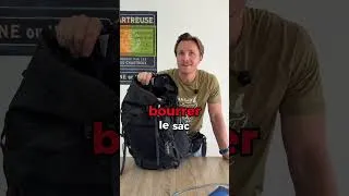 Miniature : Comment ranger son sac de randonnée trek ? (La méthode pour gagner de la place) #bivouac #randonnée