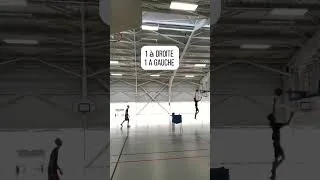 Miniature : Échauffement sur lay up
