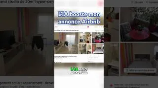 Miniature : Airbnb : Optimise Ton Annonce avec l'IA ! #shorts