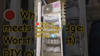 Miniature : 🛑 When AC meets the fridge: Worst (or best) DIY ever? 🧊