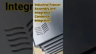 Miniature : Industrial Freezer Assembly and Integrated Condenser Integration❄️