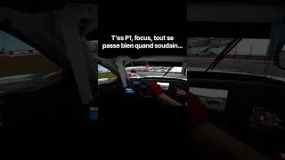Miniature : T’es P1, focus, tout se passe bien quand soudain… #simracing #lemansultimate #pov #lmu