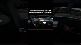 Miniature : L’avant-dernier virage sur COTA est plus compliqué qu’il n’y paraît… #simracing #lemansultimate