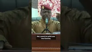 Miniature : « Ne me comparez pas à  Sankara ou Blaise » : la mise au point du capitaine Ibrahim Traoré