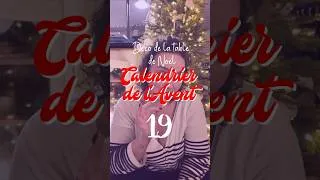 Miniature : [.🌲 JOUR 19 ] 🎄✨ Les achats pour la table de Noël 🤍🍽️