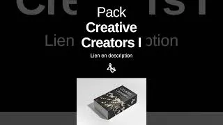 Miniature : Télécharge ton Pack Creative Creators I #Shorts