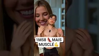 Miniature : 1M58 et 65KG DE MUSCLE 💪 IL PARTAGE SON DÉJEUNER HEALTHY 🍔 #fitness #degustation #taille