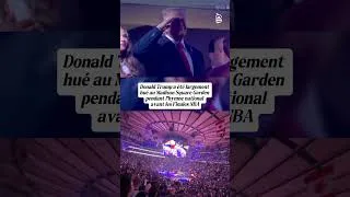 Miniature : Donald Trump a été hué bruyamment par des fans de basketball pendant l'hymne national américain