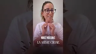 Miniature : Nous voulons la même chose.