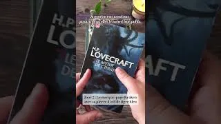 Miniature : Jour 2 : Le marque-page Kraken #booktube