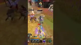 Miniature : 1VS2 Gank solo Lane #smite2 #gaming