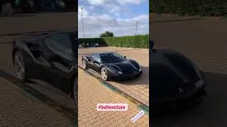Miniature : ferrari 458 italia noir #olablanca