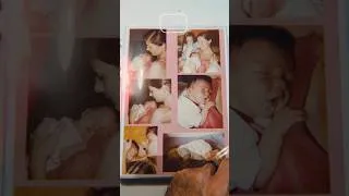 Miniature : Merci à ma chère Maman d’avoir réalisé ce magnifique album photo de mon enfance. #enfance #souvenir