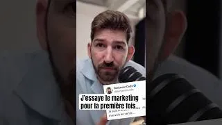 Miniature : Je fais du marketing pour la première fois… voici le résultat