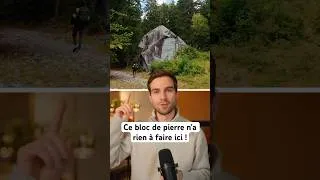Miniature : Un bloc de pierre mystérieux à Chamonix 🤔