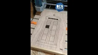 Miniature : Décoration TARDIS (Gravure laser)