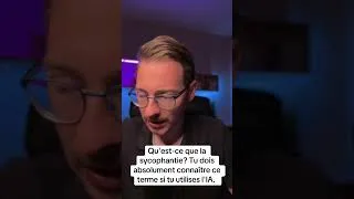 Miniature : Qu'est-ce que la sycophantie? Tu dois absolument connaître ce terme si tu utilises l'IA.