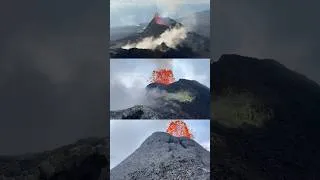 Miniature : Piton de la Fournaise 🌋 29 mars 2026 #volcano #eruption #iledelareunion