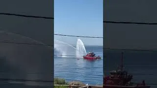 Miniature : Test incendie en mer