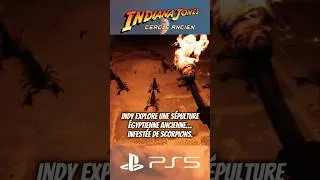 Miniature : Indy explore une sépulture égyptienne ancienne… infestée de scorpions. Indiana Jones PS5