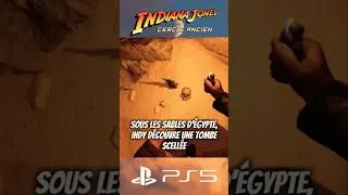 Miniature : Sous les sables d’Égypte, Indy découvre une tombe scellée - Indiana Jones PS5