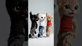 Miniature : dancing hip-hop cats