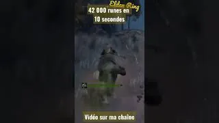 Miniature : Elden Ring - 42000 runes en 10 secondes #shorts #eldenring