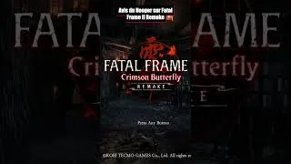 Miniature : Avis du Hooper sur Fatal Frame 2 Remake