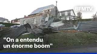 Miniature : Une possible tornade balaie Cousolre et Colleret