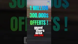 Miniature : 1.300.000$ GRATUITS SUR GTA ! 💰 (VITE !)
