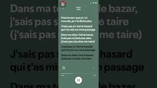 Miniature : Dans ma tête c’est le bazar #hatik #musique #lyrics #viralvideo #popmusic
