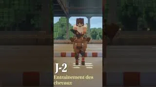 Miniature : J-2 avant l'ouverture de l'Académie de Montélis | Entraînement des chevaux