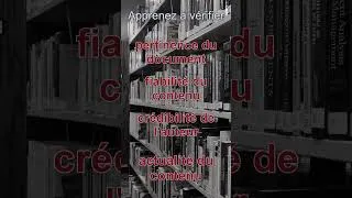 Miniature : Fiabilité et pertinence ou Comment évaluer une source?