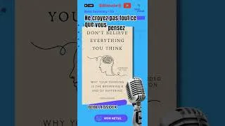 Miniature : Ne croyez pas tout ce que vous pensez | Résumé audio apaisant 📘🧠