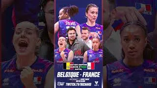 Miniature : FRANCE F VS BELGIQUE F Diffusé en clair et gratuitement en France ET en Belgique #volleyball #vnl