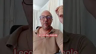 Miniature : leçon de créole du jour, dites-moi si ça vous intéresse 😉 #creole