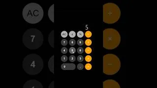 Miniature : Calculatrice iPhone recréée en HTML, CSS & JS ✨📱