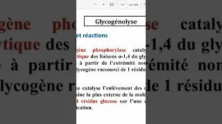 Miniature : #metabolisme des glucide #enzymologie #science #biologie #physiquechimie #medicalstudent