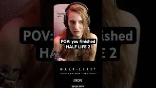 Miniature : POV you just finished half life 2