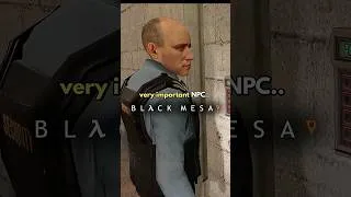 Miniature : this very important NPC in Black Mesa / Half Life