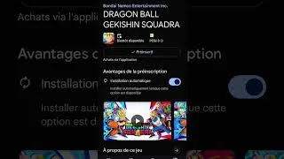 Miniature : nouveau jeu DBZ j'ai été invité vous êtes hyper par la nouvelle ?abonnez vous en masse