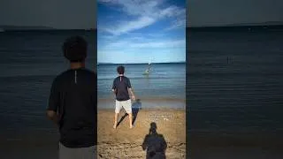 Miniature : La sensation d’être le gardien dans l’eau 🤩👌🏽 #football #plage