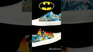 Miniature : 👟J’ai customisé une paire de Vans en mode Batman #batman #custom #comics #anime #draw #sneakers