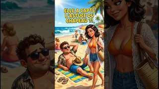 Miniature : 🔥 Un homme bronze nu sur une plage de nudiste #Shorts #Drole #BlagueDuJour #Funny #Viral #FYP
