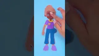 Miniature : Faisons une Meekah en papier ! #blippi #shorts #blippienfrancais #tuto