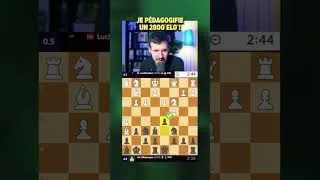Miniature : Je pédagogifie un 2800 Elo avec une nouvelle ouverture !