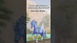 Miniature : They said NO unicorns… 🦄 #sso #starstable #starstableonline #ssoedit #horsegame #horse