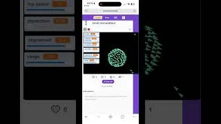 Miniature : Boid simulator https://scratch.mit.edu/projects/1362176368#scratch #simulator #game