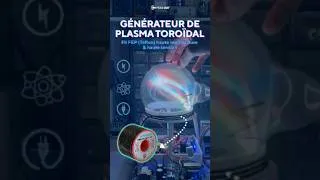 Miniature : Générateur de plasma toroïdal ⚡ Fil FEP (Téflon) haute température & haute tension