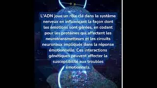 Miniature : L'ADN joue un rôle clé dans le système nerveux en influençant la façon dont les émotions. #nervous